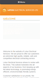 Mobile Screenshot of lotuselectricalservices.co.uk